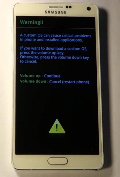 Samsung-Note-4-Download-Mode-Warning-Screen