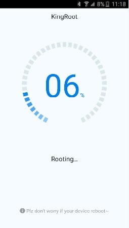 King Root Rooting Screenshot