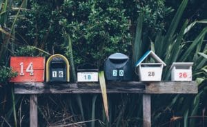 Postbox Bird Nest design