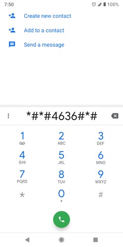 4636 code in dialpad