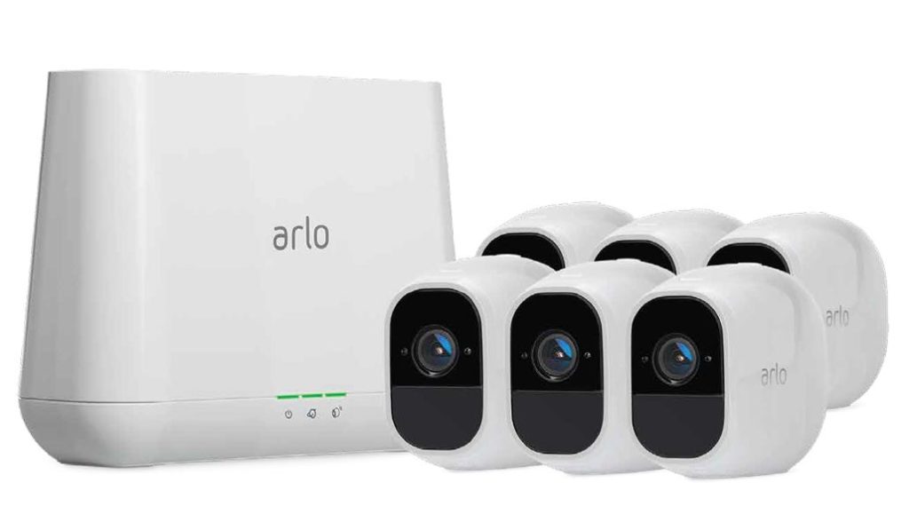 Arlo Pro 2 Security Cam 6 Pack with Router