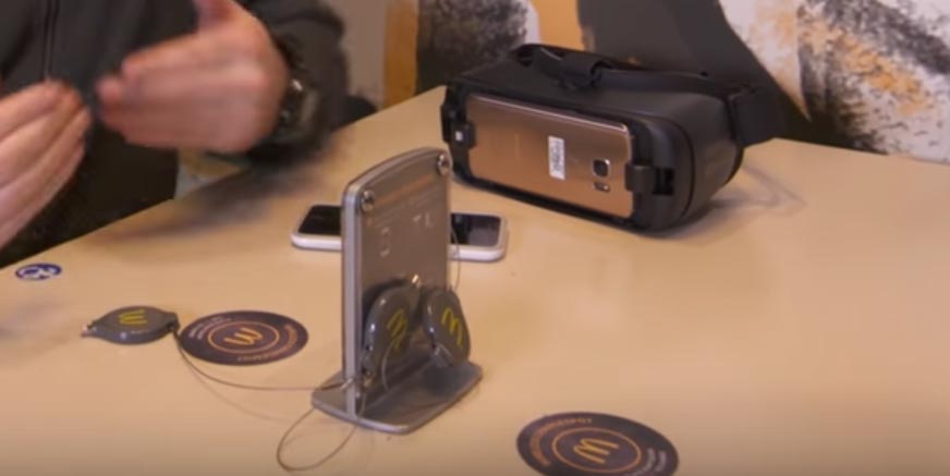 mcdonalds wireless charging