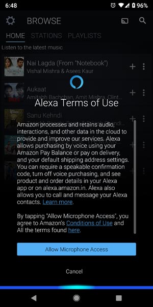 Amazon Music Alexa