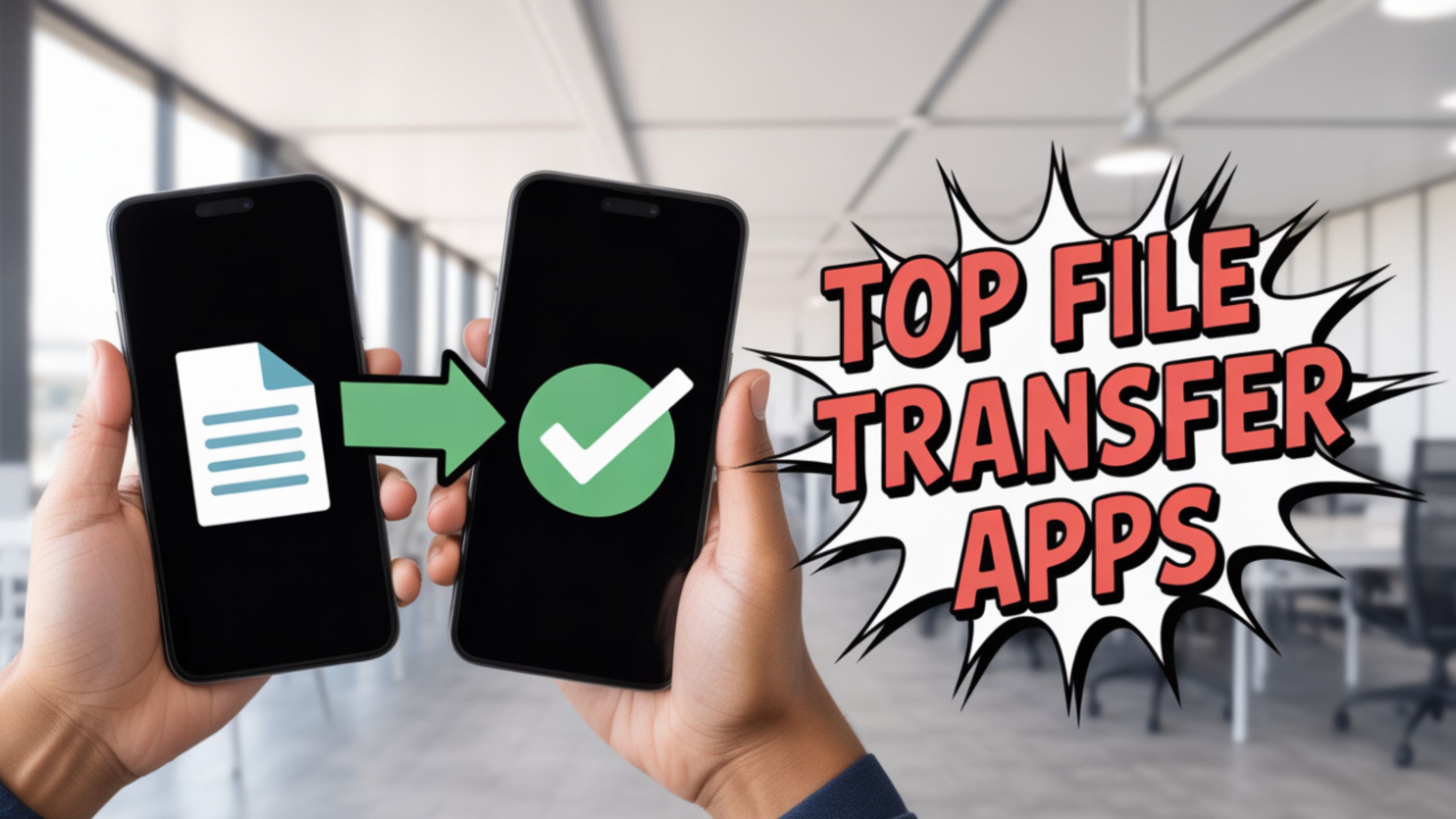 Best Three Sharing Apps for File Transfer in Android Mobiles