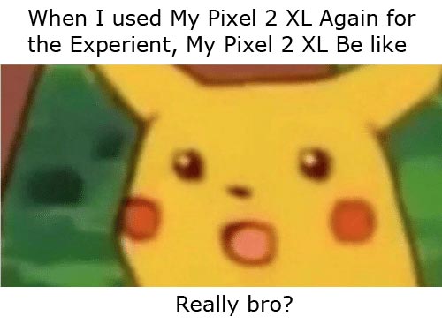 My lost pixel meme