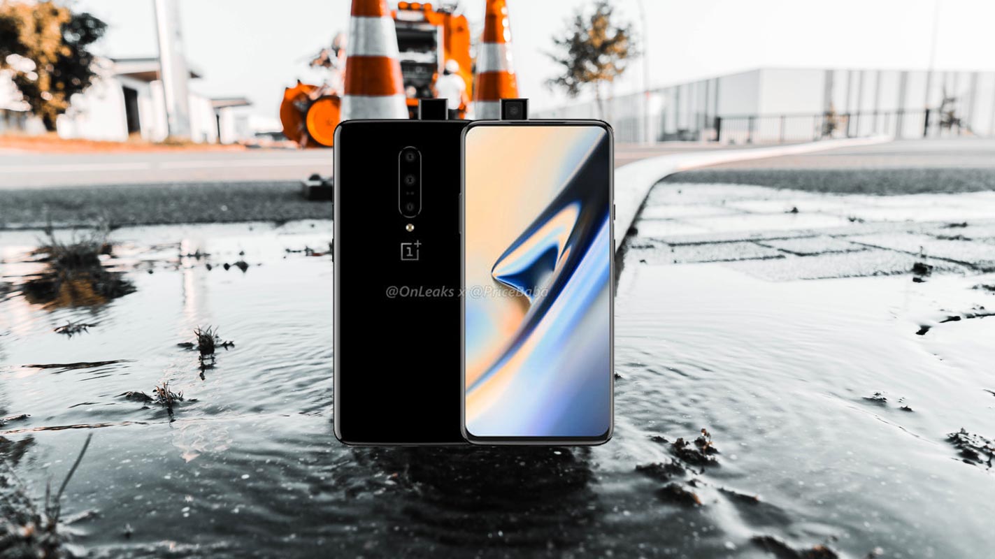 OnePlus 7 in Leaking pipe