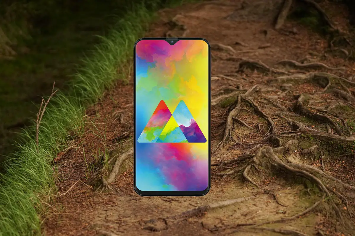 Samsung M20 in Nature Woods