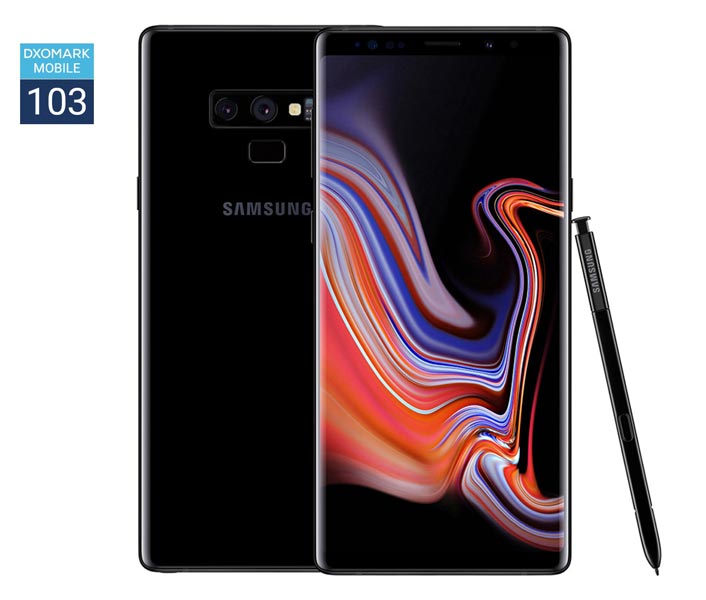 Samusng Note 9 DxOMark score