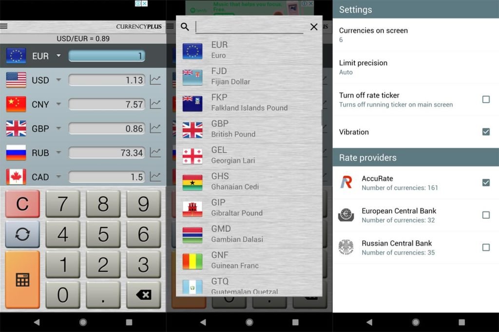 Three Best Currency Converter Apps For Android Mobiles Android Infotech