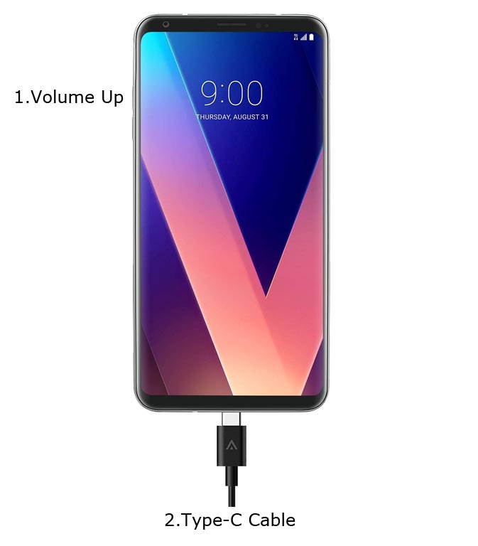 LG V30 Download Mode