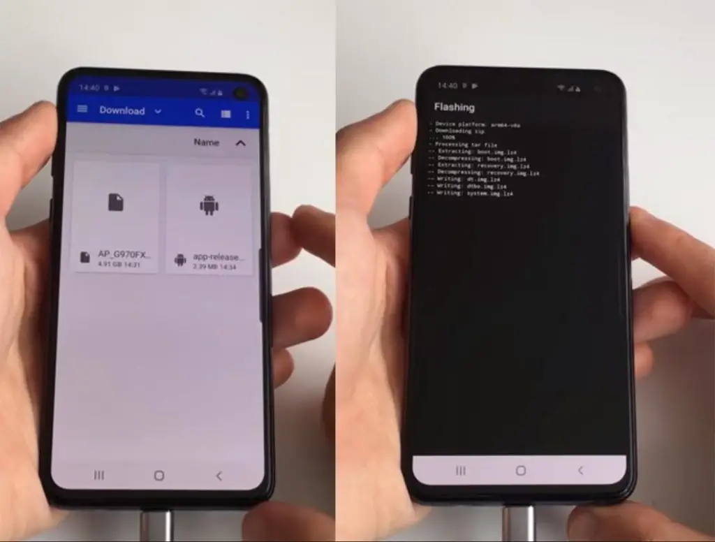 samsung s21 android 14 root