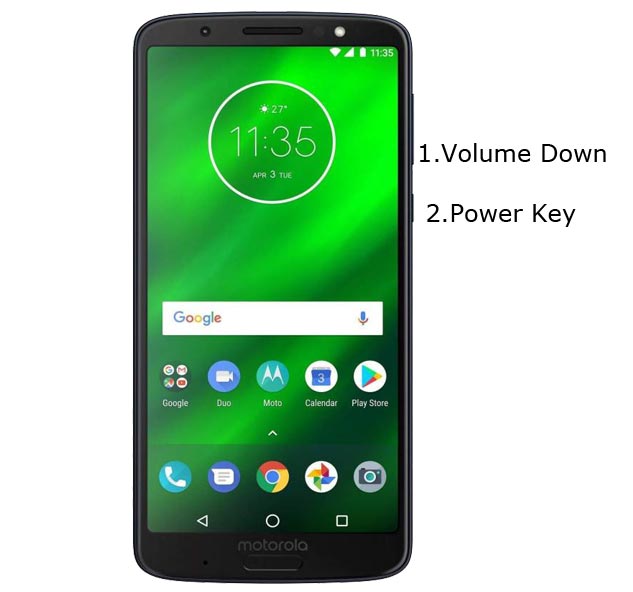 Moto G6 Plus Fastboot Mode