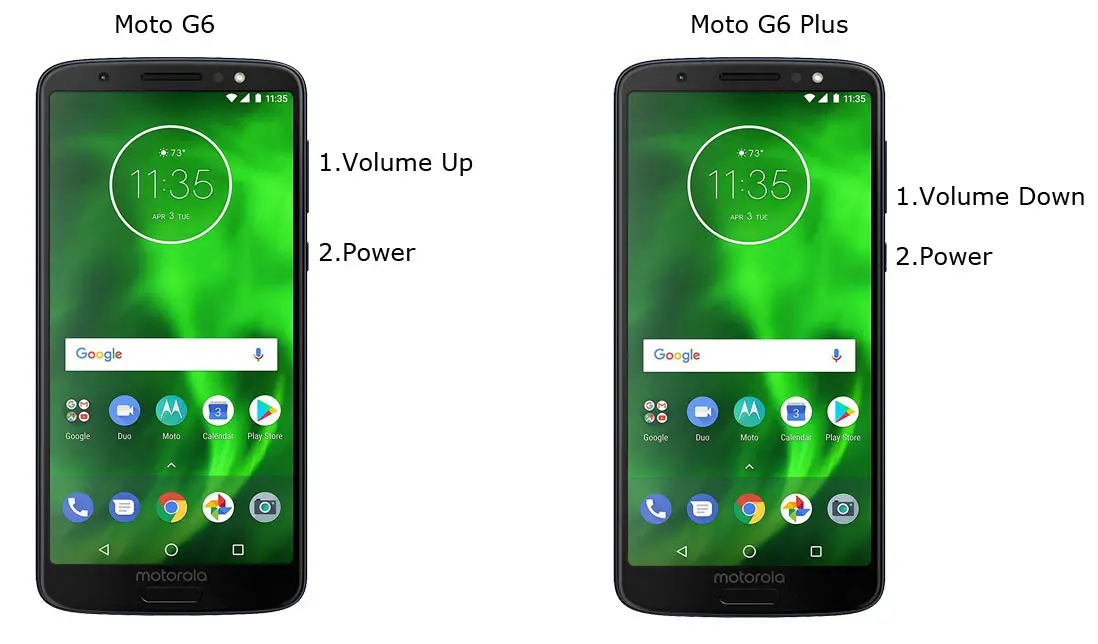 Moto G6 and G6 Plus Download Mode