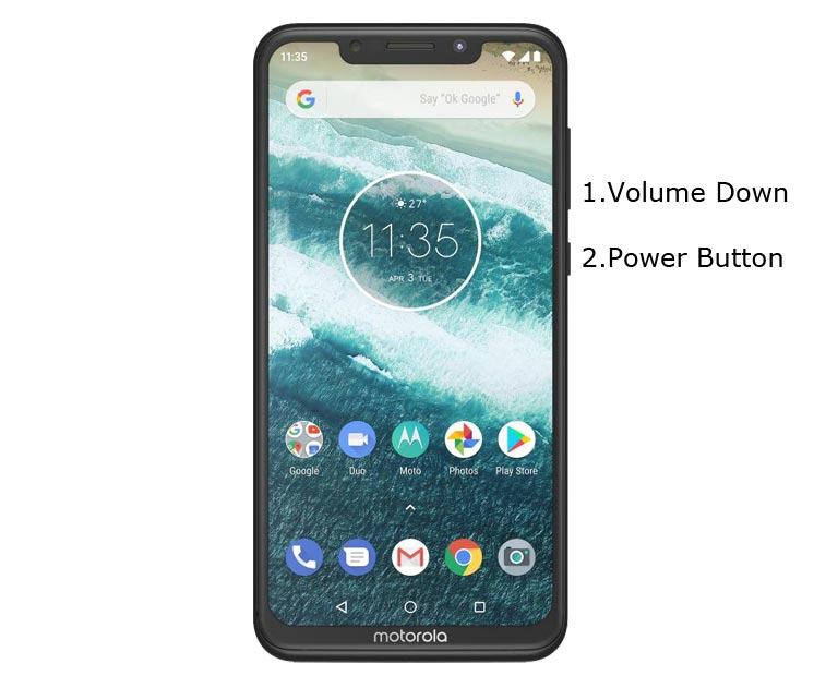 Motorola One Power Download Mode