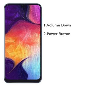screenshot in samsung a50