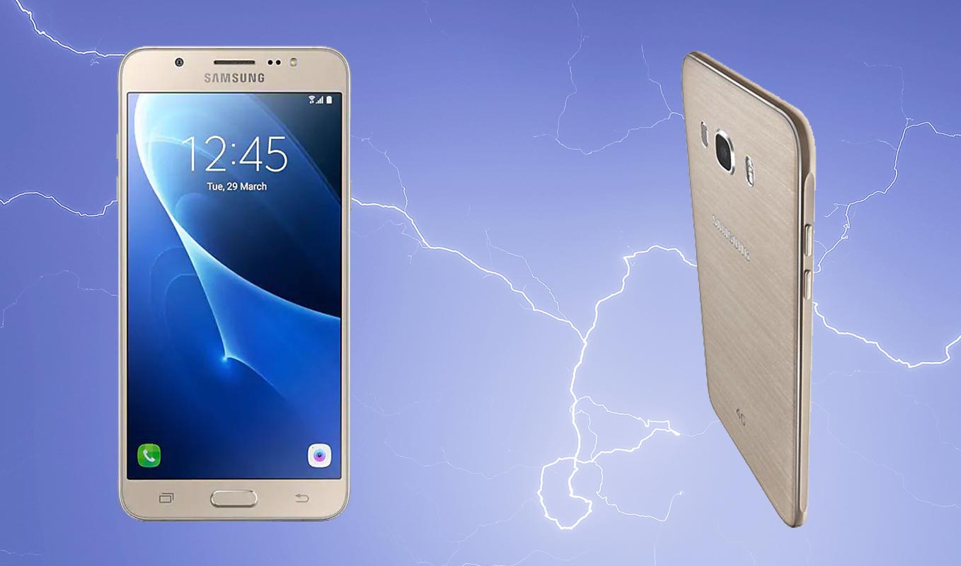 Samsung Galaxy J5 2016 Flash Background