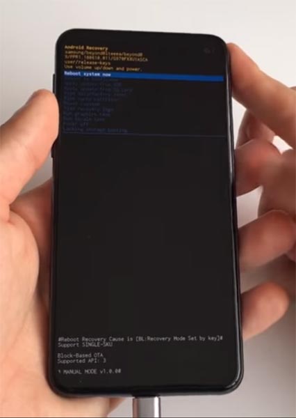 Samsung S10e Recovery Mode