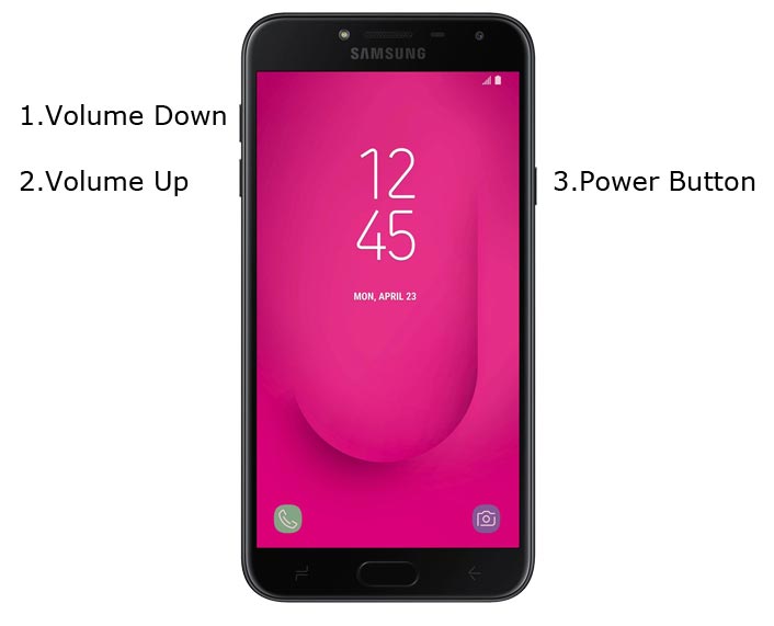 Samsung J4 Download Mode