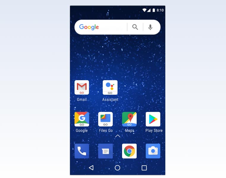 Android Go Screenshot