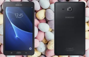 Galaxy Tab A 2016 7 Inch with Color Stone Background