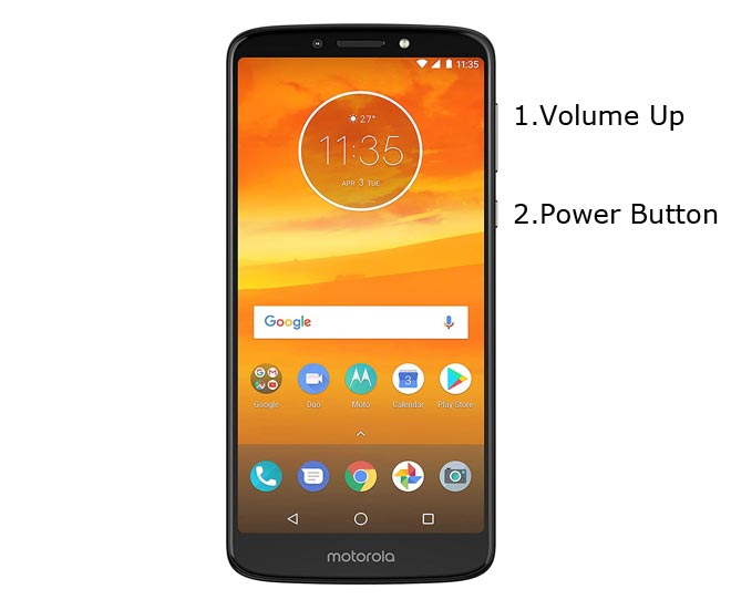 Moto E5 Fastboot Mode