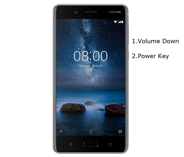 Nokia 8 Fastboot Mode