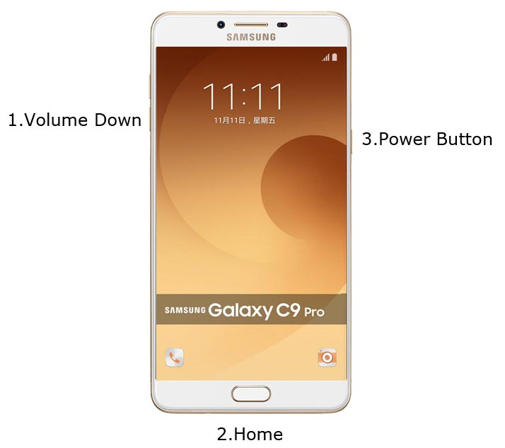 Samsung Galaxy C9 Pro Download Mode