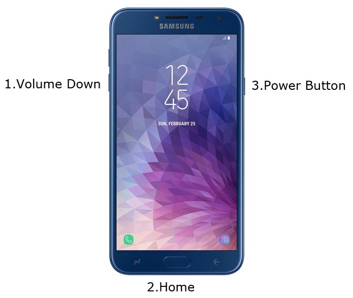 Samsung J4 Download Mode