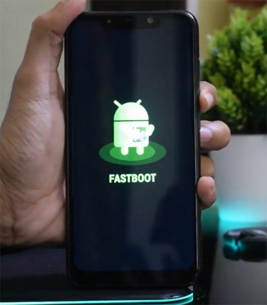 Xiaomi Pocophone F1 Fastboot Mode