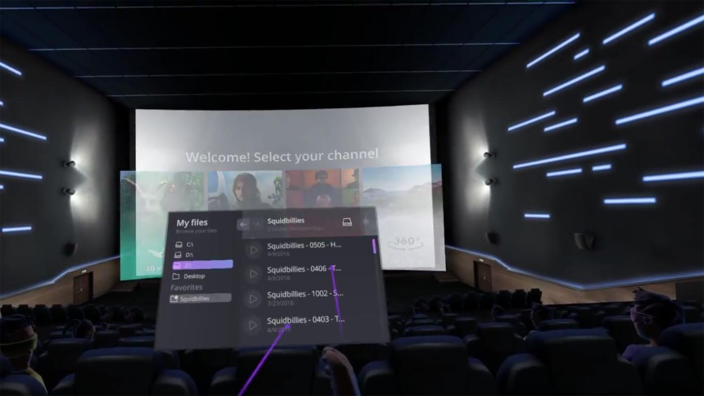 Cine VR in Google Cardboard