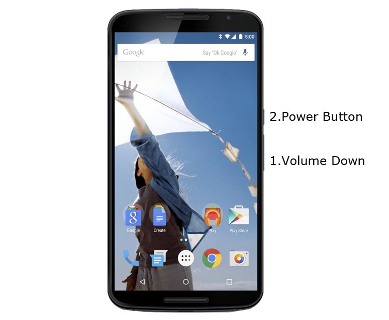 Google Nexus 6 Fastboot Mode