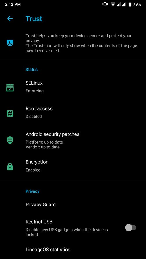 Lineage OS encryption