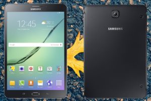 Samsung Galaxy Tab S2 8.0 2015 with Yellow Background