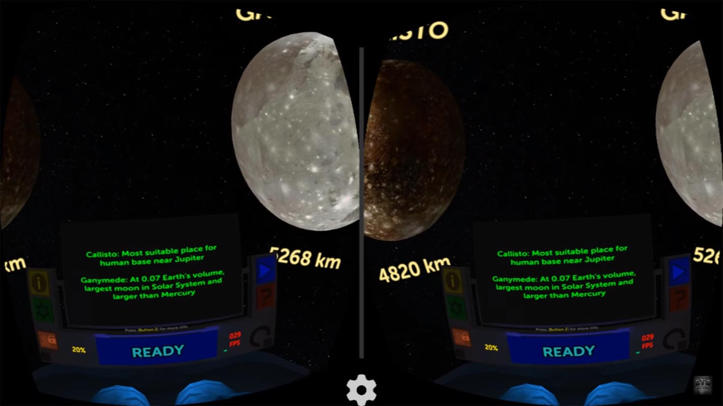 Titans of Space Cardboard VR View