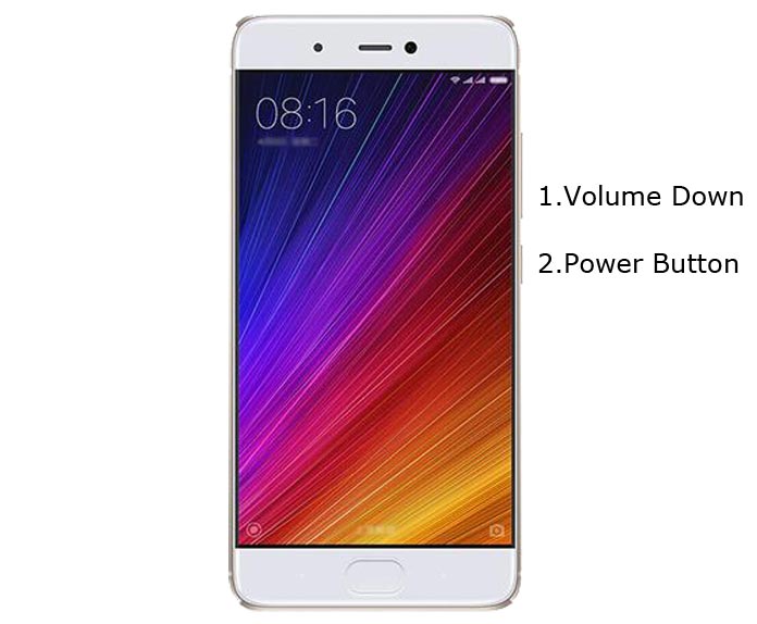 Xiaomi Mi 5s Fastboot Mode