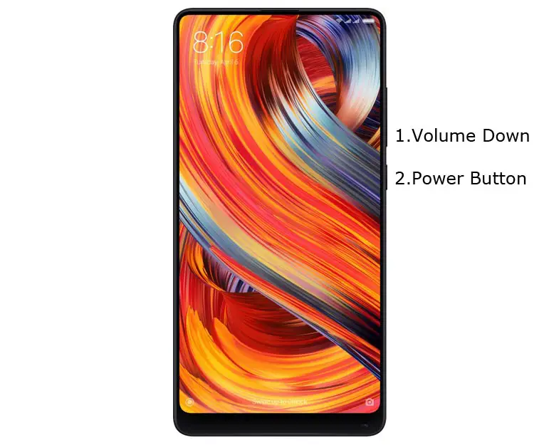 Xiaomi Mi Mix 2 Fastboot Mode