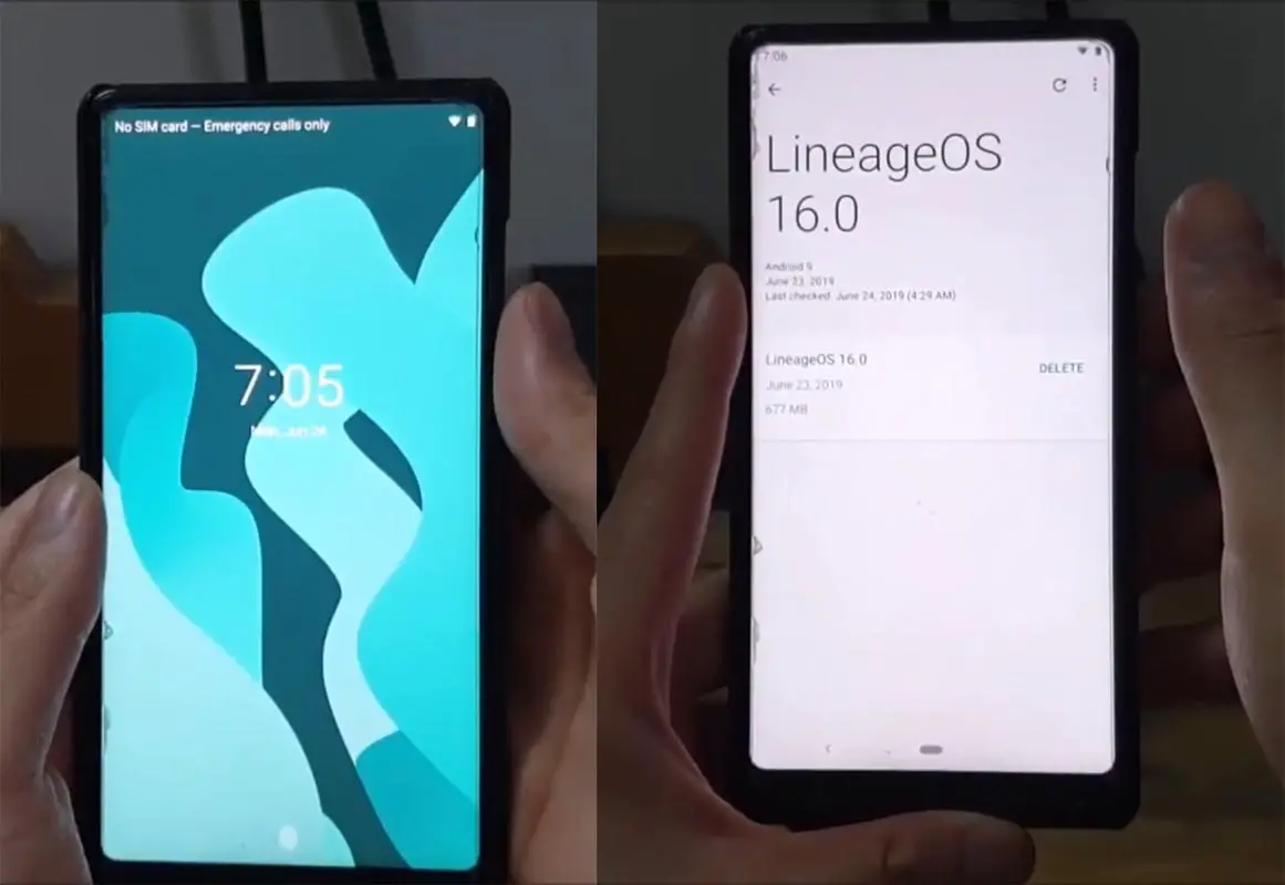 Xiaomi Mi Mix 2 Lineage OS 16