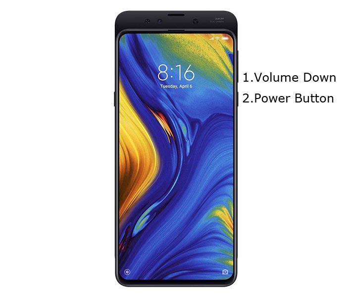 Xiaomi Mi Mix 3 Fastboot Mode