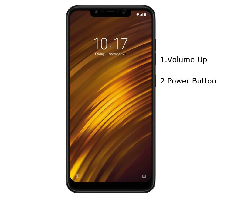 Xiaomi Pocophone F1 Recovery Mode 1