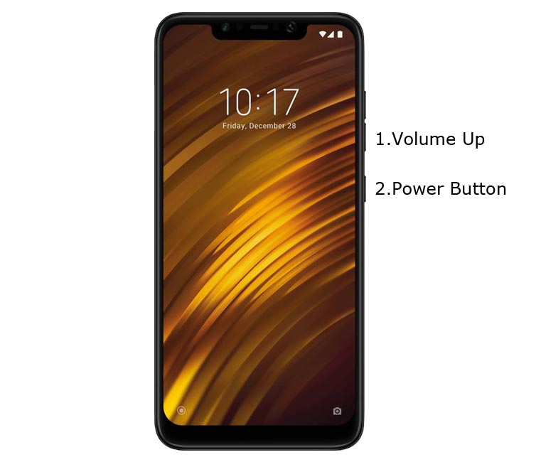 Xiaomi Pocophone F1 Recovery Mode