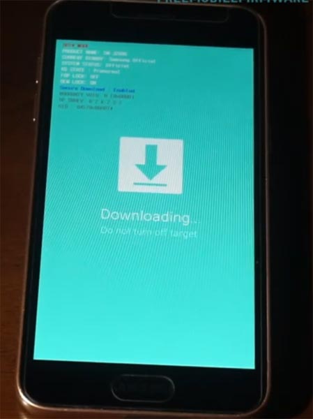Samsung Galaxy J2 Core Download Mode