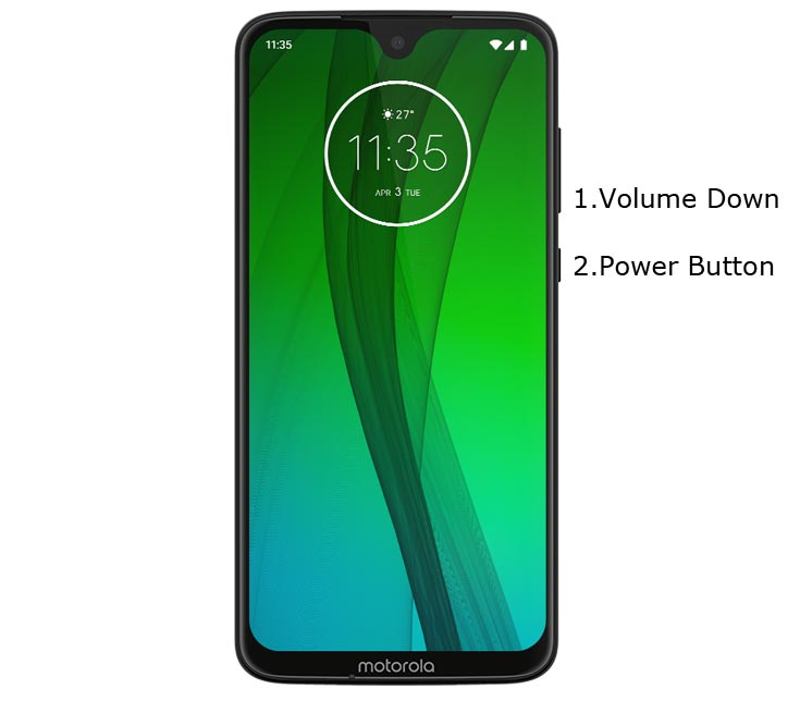 Moto G7 Plus Fastboot Mode