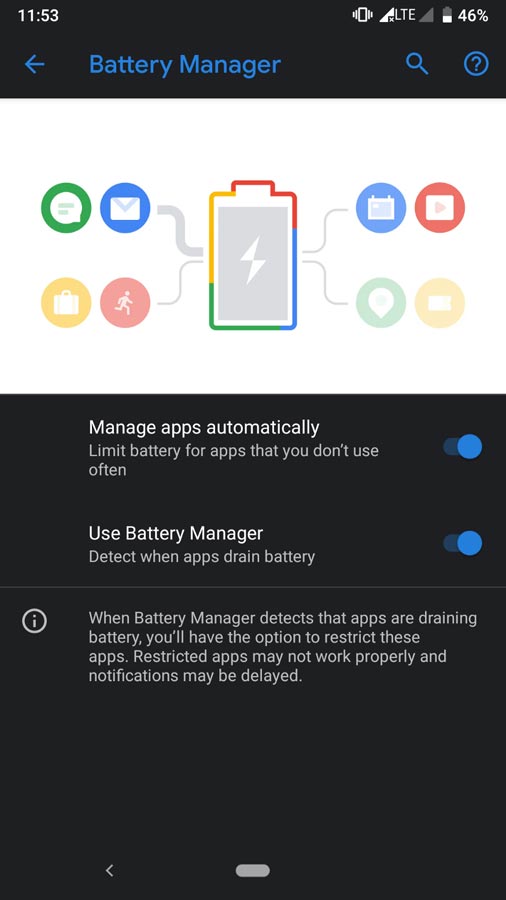 Pixel Experience ROM Adaptive Battery