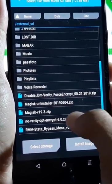 Samsung Galaxy A6 Plus 2018 Magisk no verity Installation