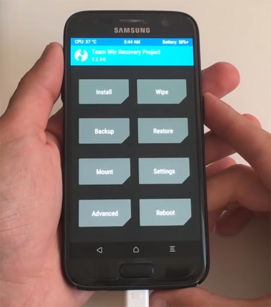 Samsung Galaxy S7 TWRP