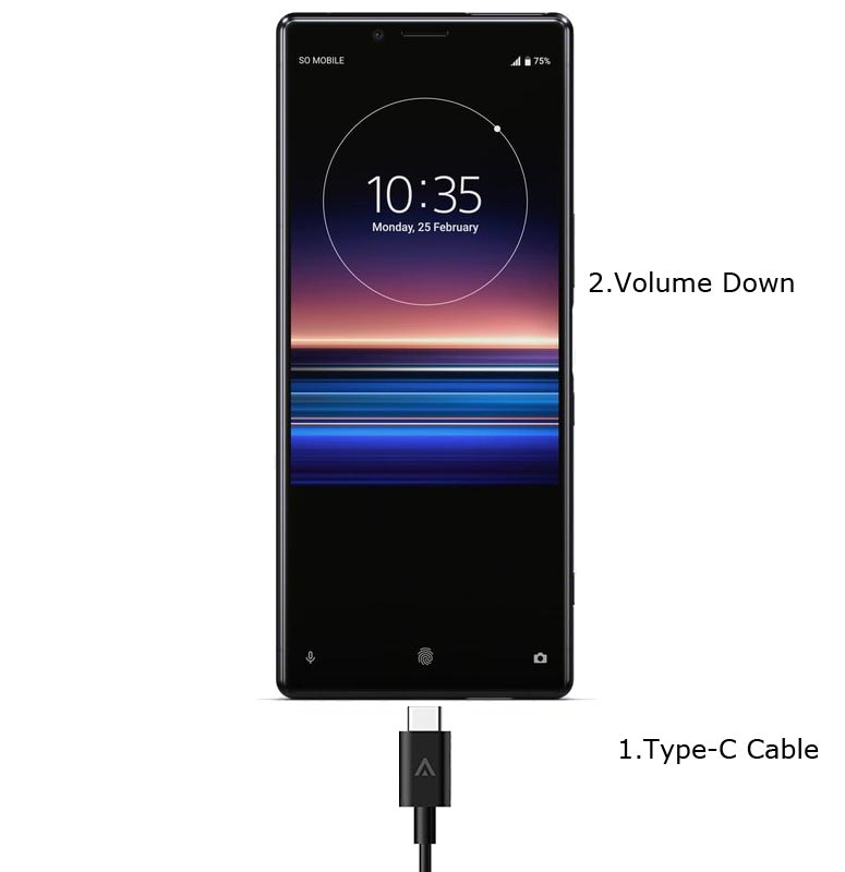 Sony Xperia 1 Fastboot Mode