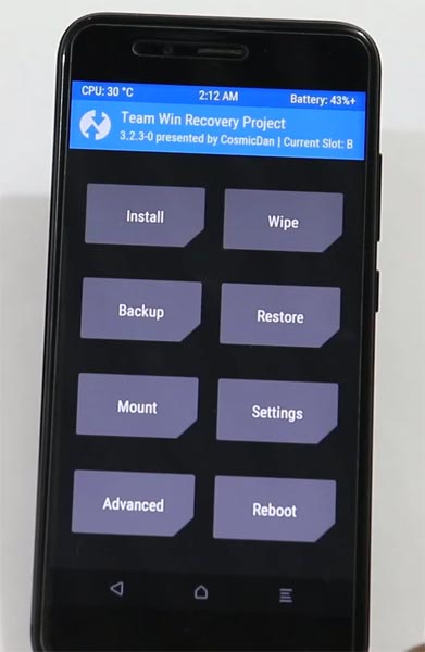 Xiaomi Mi A1 TWRP