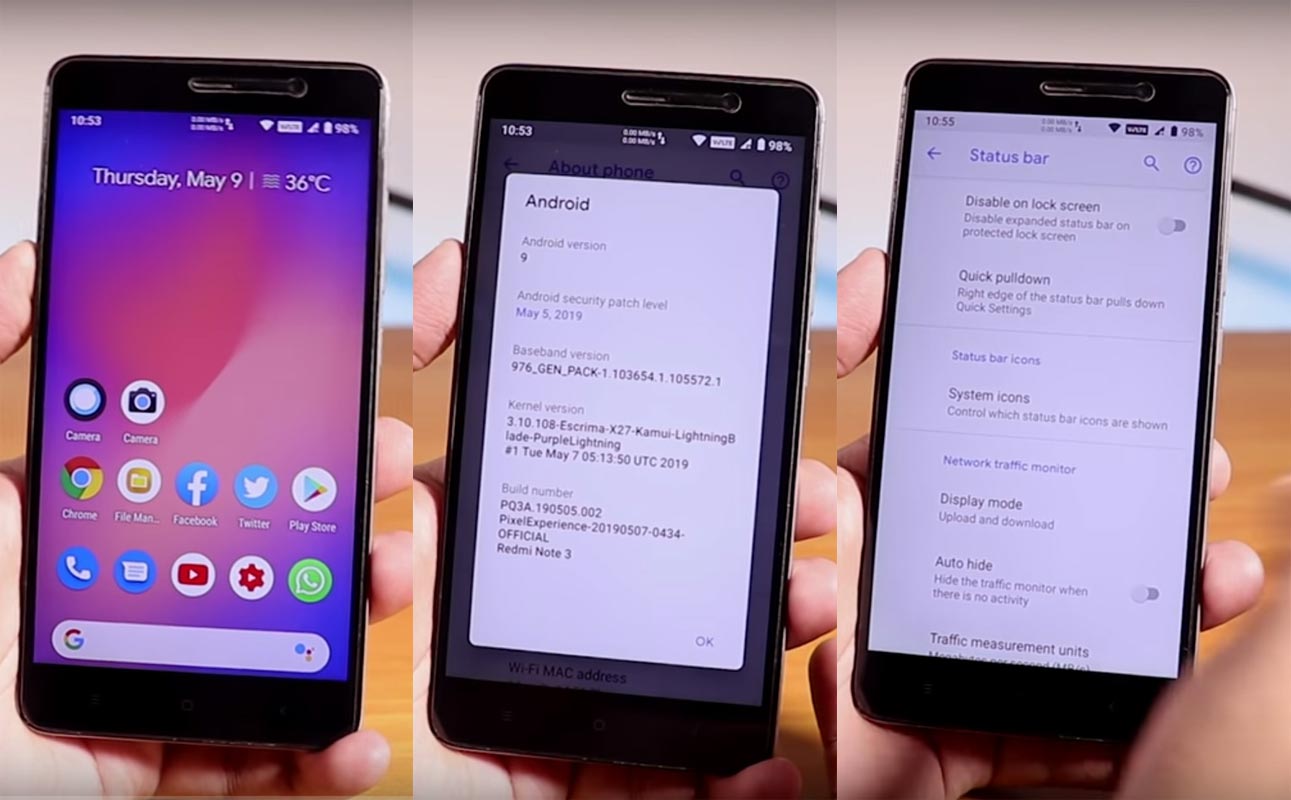 Xiaomi Redmi Note 3 Pixel Experience ROM
