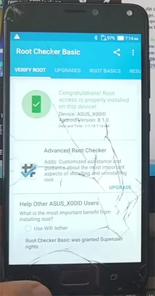 Asus Zenfone 4 Max Root Checker