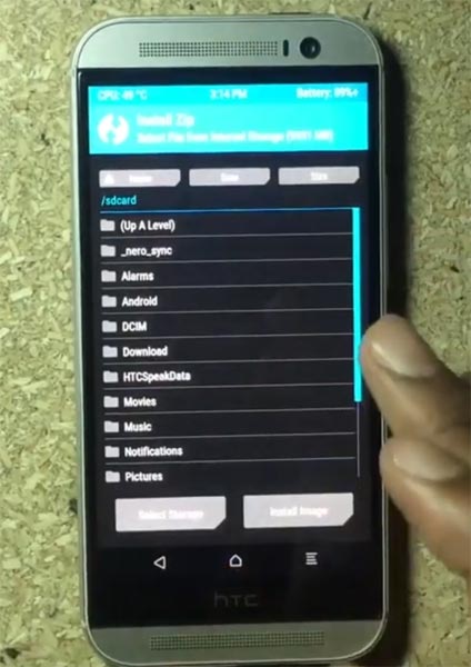 HTC One M8 TWRP Installation File